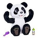 FurReal Friends - Plum The Curious Panda Bear- Black and White Pet Bear- Interactive Plush Toys for Kids, Boys, Girls- Ages 4+ (Amazon Exclusive), Height: 43 cm