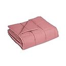 GOMINIMO Weighted Blanket 5KG 7KG 9KG, Heavy Gravity Deep Relaxation, Adults Size, Queen Size (Pink, 5 KG)