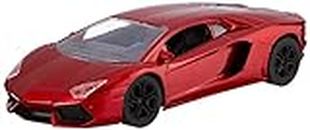 Amazon Brand - Jam & Honey Super Sleek Remote Control Car (Red, Rechargeable), 8 Year +