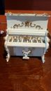 Rare Vintage Spielwaren Szalasi Rococo Reuge German Dollhouse Piano Music Box