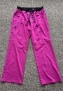 Pantalones Médicos ScrubStar Grandes Rosa Oscuro para Mujer