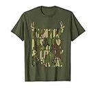 Hunting Fishing Loving Every Day Shirt, Camo T-Shirt Camiseta