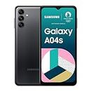 SAMSUNG Galaxy A04S, Téléphone Mobile 4G 6,5", 32GB, Carte SIM Non Incluse, Android, Version FR, Noir