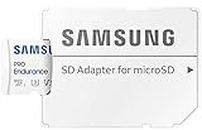 Samsung PRO Endurance microSD-Karte + SD-Adapter, 128 GB, Für Videoüberwachungssysteme, Dashcams und Bodycams,UHS-I U3, Full HD & 4K UHD, 100 MB/s Lesen, 40 MB/s Schreiben, MB-MJ128KA/EU
