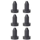 (6-Pack) Push-in 1/2" Kayak Drain Plugs Neoprene Rubber Scupper Plugs for Kayak Compatible with Sun Dolphin Aruba 8 SS 10 Bali 8 Excursion 10 Sportsman 8 10