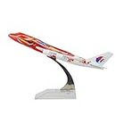 QIDS Malaysia Airlines System BERHAD B747 The Hibiscus 16cm Model Airplane