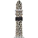 Kate Spade New York Interchangeable Silicone Band Compatible with Your 38/40mm Apple Watch- Straps for Apple Watch Series 8/7/6/5/4/3/2/1/SE, Leopard, One Size, Apple Straps - KSS0022