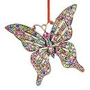 JUESMOS 2023 Butterfly Christmas Ornament,Monarch Butterfly Ornaments for Christmas Tree Decorations Brilliant Butterflies Hanging Ornaments,Butterfly Keepsake Gifts for Women Kids Girls Sister