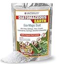 Unitedlys Diatomaceous Earth Powder | 100% Organic Pest Control for Your Garden | Effective Cockroach Killer and Ant Repellent for Home | Dog Powder Working as a flea Control for Dogs - 800 Grams