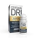 Certain Dri Prescription Strength Clinical Antiperspirant Roll-On Deodorant, Hyperhidrosis Treatment for Men & Women, Unscented, 35.5 mL, 1 Pack