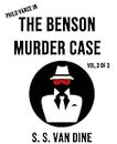 The Benson Murder Case (Volume 3 of 3): Giant Print Book for Low Vision Readers