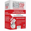 BleedStop™ First Aid Powder for Blood Clotting, Trauma Kit - 5 PK (15g) Pouches
