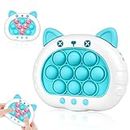 Pop Pro Game for Kids Adult - Pop Fidget Game Handheld Quick Push Bubble Light Up Toy 4 Modes - More Challenging Travel Portable Puzzle Electronic for Boys Girls Birthday Gift