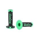 Motorcycle Handlebar Grip 7/8" 22MM Rubber Part Racing Motocross Grips Be Compatible with Domino Dirt Pit Bike Handle Bar Motorbike Accessories (Color : Green)