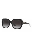 Michael Kors MANHASSET MK 2140 Black/Dark Grey Shaded 55/18/140 women Sunglasses