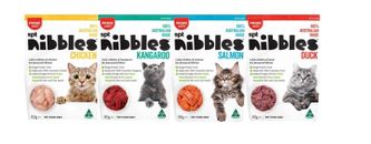 Prime Pantry SPT Nibbles Cat Treats - FOUR Packs of Different Flavors 40g each