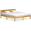 TEKEET Furniture Home Tools - Marco de cama de madera de mango maciza, 180 cm, tamaño Super King
