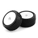 JYARZ 88&90mm 1/10 2WD RC Off-Road Buggy Car Rubber Tires Wheels Tyres,For XRAY XB2 /For Serpent SRX2 SRX4 /For Traxxas/For Bandit/For Tekno/For EB410