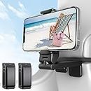 2-Pack Airplane Travel Essentials Phone Holder Universal Airplane Flight Essentials Phone Mount 360 Degree Travel Must Haves Handsfree Phone Stand for for Desk/Tray Table Travel Accessories for Flying