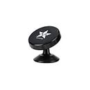 Blackstar Spiro MAG - 540°Angle Rotation-Enabled Magnetic Mobile Phone Holder for Car Dashboard/Phone Mount Stand - Has World's Strongest & Safest Magnets - for Use in Car/Bike/Scooter/Office/Home