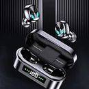 Clearance Wireless Earbuds Bluetooth Headphones, Lightning Deals of Today My Orders Deals of The Day, Earbuds Wireless Bluetooth with LED Power Display Charging Case in Ear Built-in Mic Headset