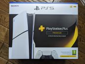 Sony PlayStation 5 PS5 SLIM Disc Edition & PlayStation Plus 24 Month Membership 