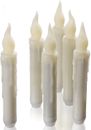 Led Flameless Taper Candles With 6H Auto Timer 6Pcs Flickering Electric Window 