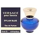 Versace Dylan Blue for Women Eau De Parfum Mini, 0.17 ounces