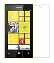 SHOPPIZY 9H Flexible Tempered Glass Screen Protector for Nokia Lumia 520 -Transparent (Full Screen Coverage Except Curved Edges)