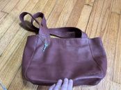 Fossil Spice Colored Soft Leather Tote Hand Bag