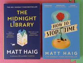 How to Stop Time + The Midnight Library - Matt Haig The Sunday Times Bestsellers