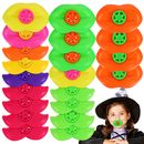 20 Pcs Funny Whistle Beard Lips Toy Plastic Child Gift Bags for Kids