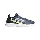 Adidas Unisex-Child Nebzed K Legblu/Glogry/Legink Running Shoe - 11 UK (Fw4768), Grey