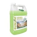 Sun Joe SPX-HDC1G House and Deck All-Purpose Pressure Washer Rated Concentrated Cleaner, 1-Gallon, White, 128 Fl Oz (Pack of 1)