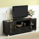 Latitude Run® Amzee TV Stand for TVs up to 65" Wood in Brown | Wayfair 58ADF2C959C64B5CAC35BB3D456CFC2B