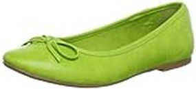s.Oliver Casual 5-5-22108-20 Women's Ballet Flats, Green Apple 705, 8 AU