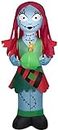 Gemmy Airblown Inflatable Sally in Holiday Outfit, 3.5 Feet