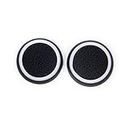 Microware Imported Pair of Game Joystick Thumbstick Cap Caps for Sony PlayStation 4 PS4 Controller--Black + White [video game]