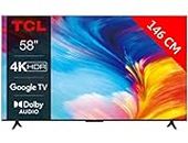 TCL TV LED 4K 146 cm TV 4K LED 58P631 Google TV