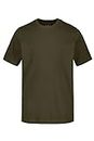 JP 1880 T-shirt Rundhals, Camiseta para Hombre, Verde (Dunkel Oliv), 7XL