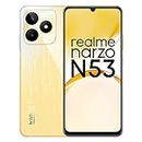realme narzo N53 (Feather Gold, 4GB+64GB) 33W Segment Fastest Charging | Slim Smartphone | 90 Hz Smooth Display