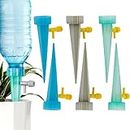Turbid Set of 6 Automatic Plant Water Dropper Self Watering Device for Plants Self Watering Spikes Irrigation System with Adjustable Control Valve Switch Design
