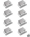 WOOCH Magnetic Door Catch - 30lb High Magnetic Stainless Steel Heavy Duty Catch for Kitchen Bathroom Cupboard Wardrobe Closet Closures Cabinet Door Drawer Latch (2.1 in Silver, 8-Pack)