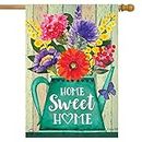 Home Sweet Home Spring House Flag 40" x 28" Briarwood Lane