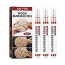 Wood Burning Pen Tool, Wood Burning Pen Set with 3 PCS Scorch Pen Marker, for DIY Wood Painting, Suitable for Artists and Beginners in DIY Wood Do-It-Yourself Kit for Arts and Crafts #k