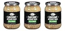 Saverne Artisanal Kraut: Dill & Garlic (Pack of 3) 16 oz Jars