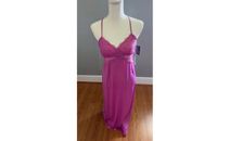 INC Women's Sleep/ Lounge Lingerie-Past Knee Nightgown-Sexy Back -Small-Pink