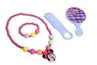 Minnie Mouse Jewelry Accessories Set Mirror Necklace Bracelet Comb (Minnie Mouse)