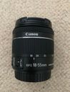 Canon EF-S 18-55 mm f/4-5.6 obiettivo fotocamera nero IS STM SPEDIZIONE GRATUITA