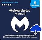 Malwarebytes | Windows/Mac/iOS/Android/Chrome | Premium | 5 Dispositivo | 12 Meses | Código de activación enviado por email